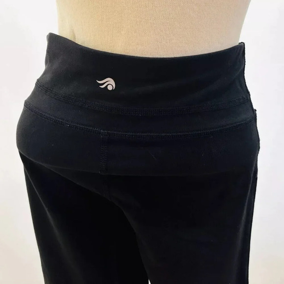 IDEALOGY Women Stretchy Activewear Black Legging Pants Size Extra Small Short - Picture 7 of 9